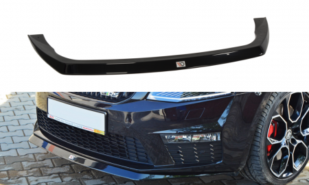 Tuning aerodinamic - SPLITTER BARA FATA v.2 SKODA OCTAVIA III RS