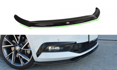 Tuning aerodinamic - SPLITTER BARA FATA v.2 SKODA SUPERB III