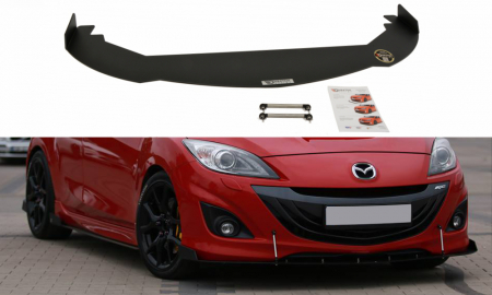 Tuning aerodinamic - SPLITTER Racing bara fata MAZDA 3 MK2 MPS
