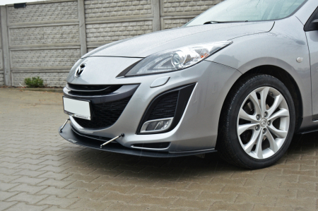 Tuning aerodinamic - SPLITTER Racing bara fata MAZDA 3 MK2 SPORT (PREFACE)