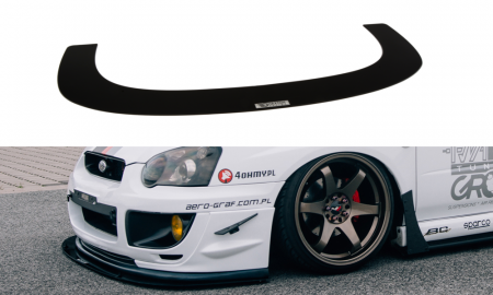 Tuning aerodinamic - SPLITTER Racing bara fata Subaru Impreza WRX STI (BLOBEYE)