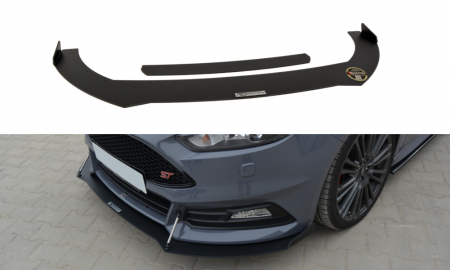 Tuning aerodinamic - SPLITTER Racing bara fata V.2 FORD FOCUS 3 ST (FACELIFT)