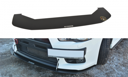 Tuning aerodinamic - SPLITTER Racing bara fata V.2 Mitsubishi Lancer Evo X
