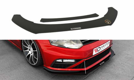 Tuning aerodinamic - SPLITTER Racing bara fata VW POLO MK5 GTI FACELIFT