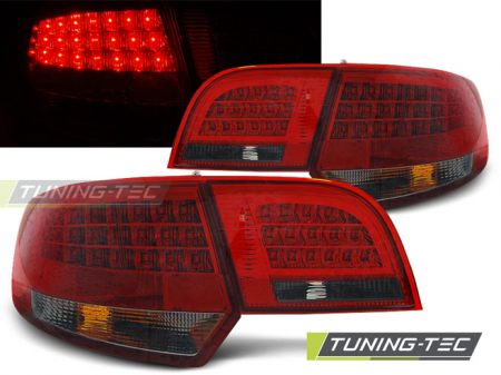 Stopuri - STOPURI AUDI A3 8P 04-08 SPORTBACK  ROSU FUMURIU LED