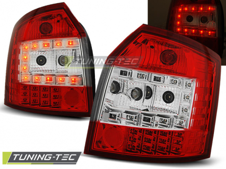 Stopuri - STOPURI AUDI A4 10.00-10.04 AVANT  LED ROSU ALB