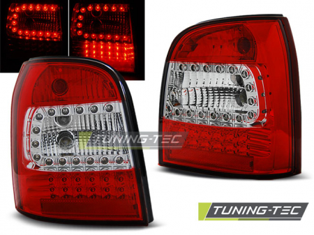 Stopuri - STOPURI AUDI A4 94-01 AVANT  ROSU ALB LED