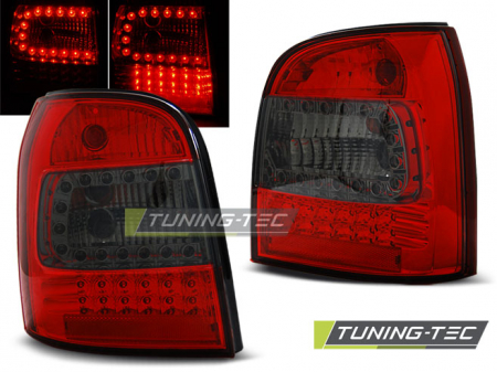 Stopuri - STOPURI AUDI A4 94-01 AVANT  ROSU FUMURIU LED