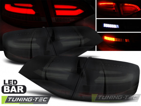 Stopuri - STOPURI AUDI A4 B8 08-11 AVANT  FUMURIU NEGRU LED