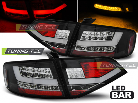 Stopuri - STOPURI AUDI A4 B8 08-11 SEDAN NEGRU LED