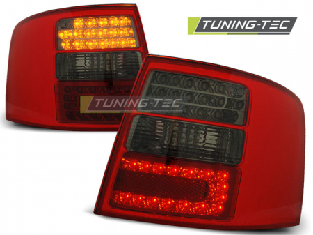 Stopuri - STOPURI AUDI A6 05.97-05.04 AVANT  ROSU FUMURIU LED