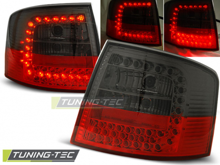 Stopuri - STOPURI AUDI A6 05.97-05.04 AVANT  ROSU FUMURIU LED