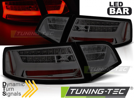 Stopuri - STOPURI AUDI A6 08-11 SEDAN FUMURIU LED BAR SEQ