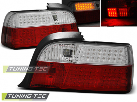 STOPURI BMW E36 12.90-08.99 COUPE  ROSU ALB LED