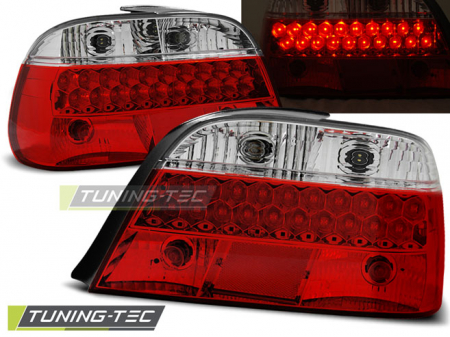 Stopuri - STOPURI BMW E38 06.94-07.01 ROSU ALB LED