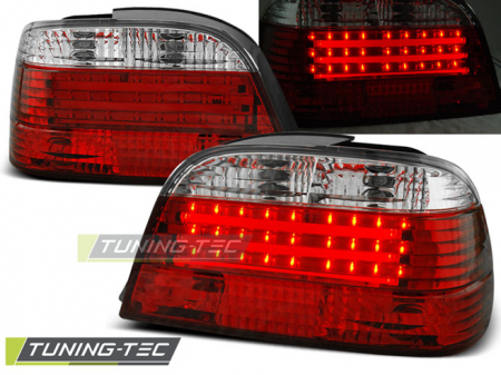 Stopuri - STOPURI BMW E38 06.94-07.01 ROSU ALB LED