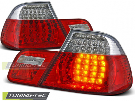 Stopuri - STOPURI BMW E46 04.99-03.03 COUPE  ROSU ALB LED