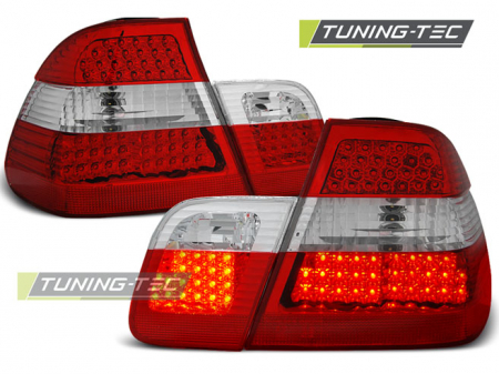 Stopuri - STOPURI BMW E46 09.01-03.05 SEDAN ROSU ALB LED