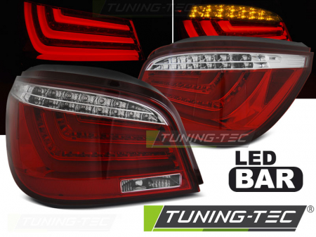 Stopuri - STOPURI BMW E60 07.03-02.07 ROSU ALB LED BAR