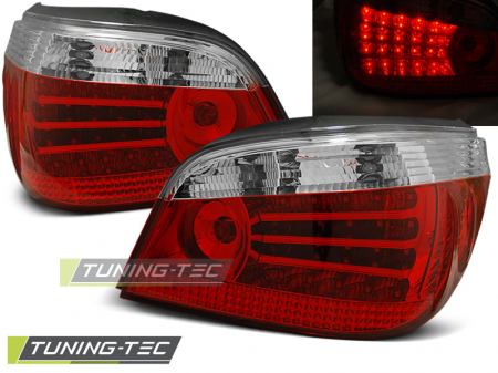 Stopuri - STOPURI BMW E60 07.03-07 ROSU ALB LED