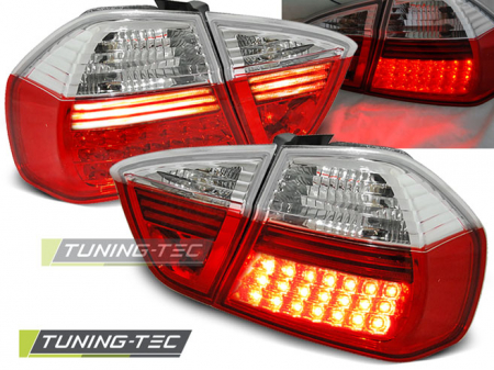 Stopuri - STOPURI BMW E90 03.05-08.08 ROSU ALB LED