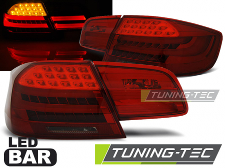 Stopuri - STOPURI BMW E92 09.06-03.10 ROSU FUMURIU LED BAR