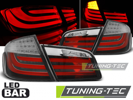 STOPURI BMW F10 10-07.13 ROSU ALB LED BAR