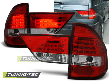 Stopuri - STOPURI BMW X3 E83 01.04-06 ROSU ALB LED