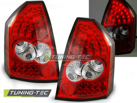 Stopuri - STOPURI CHRYSLER 300C 05-08 ROSU ALB LED