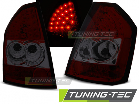 Stopuri - STOPURI CHRYSLER 300C/300 09-10 ROSU FUMURIU LED