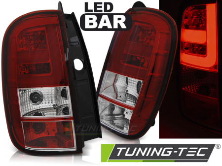 Stopuri - STOPURI DACIA DUSTER 04.10- LED BAR ROSU ALB