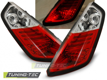 Stopuri - STOPURI FIAT GRANDE PUNTO 09.05-09 ROSU ALB LED