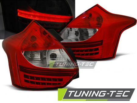 Stopuri - STOPURI FORD FOCUS 3 11-10.14 HATCHBACK  ROSU ALB LED