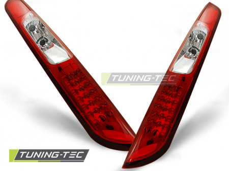 Stopuri - STOPURI FORD FOCUS MK2 09.04-08 HATCHBACK  ROSU ALB LED