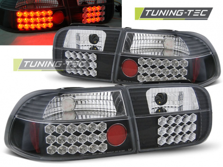 Stopuri - STOPURI HONDA CIVIC 09.91-08.95 3D NEGRU LED