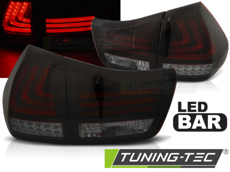 Stopuri - STOPURI LEXUS RX 330 / 350 03-08 LED BAR ROSU FUMURIU NEGRU
