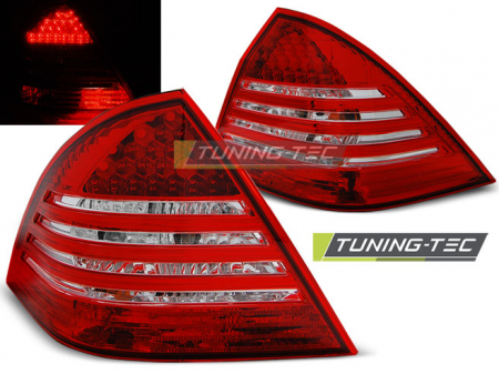 Stopuri - STOPURI MERCEDES C-KLASA W203 SEDAN 00-04 ROSU ALB LED
