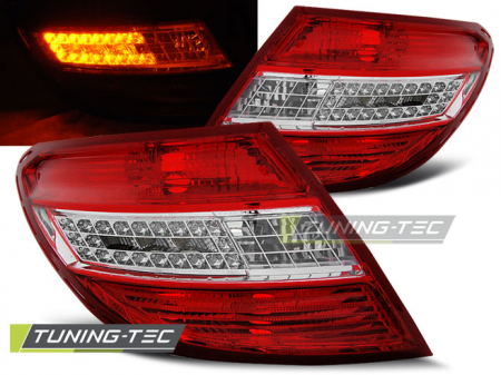 Stopuri - STOPURI MERCEDES C-KLASA W204 SEDAN 07-10 ROSU ALB LED