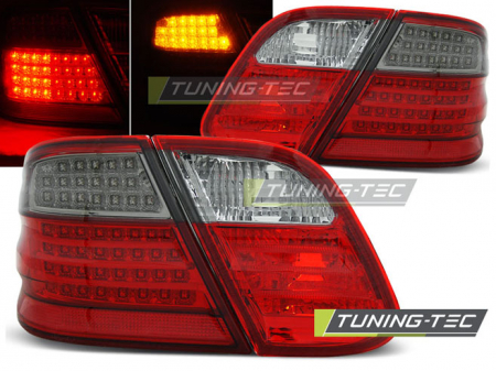 Stopuri - STOPURI MERCEDES CLK W208 03.97-04.02 ROSU FUMURIU LED