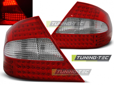 Stopuri - STOPURI MERCEDES CLK W209 03-10 ROSU ALB LED