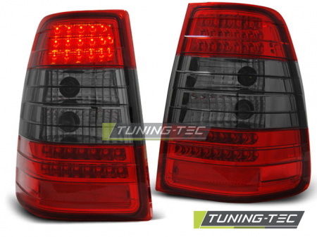 Stopuri - STOPURI MERCEDES W124 E-KLASA COMBI  09.85-95 ROSU FUMURIU LED
