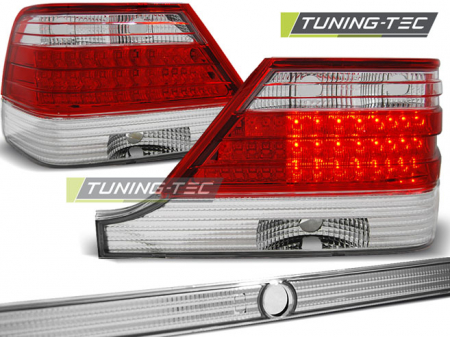 Stopuri - STOPURI MERCEDES W140 95-10.98 ROSU ALB LED
