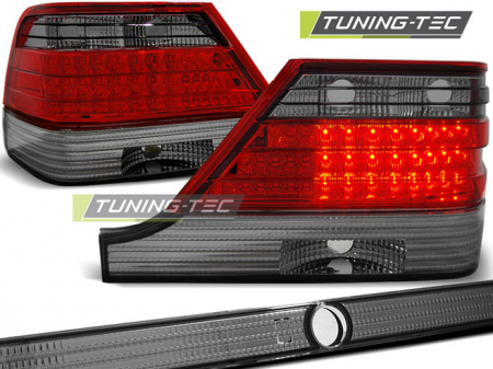 Stopuri - STOPURI MERCEDES W140 95-10.98 ROSU FUMURIU LED
