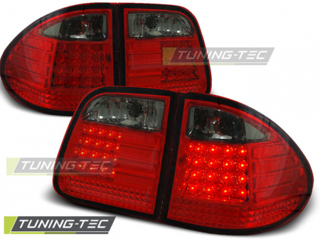 Stopuri - STOPURI MERCEDES W210 95-03.02 COMBI  ROSU FUMURIU LED