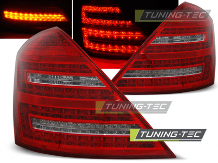 Stopuri - STOPURI MERCEDES W221 S-KLASA 05-09 ROSU ALB LED
