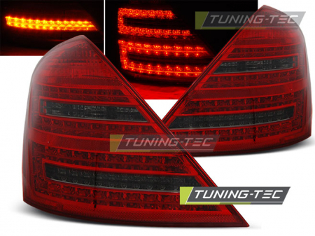 Stopuri - STOPURI MERCEDES W221 S-KLASA 05-09 ROSU FUMURIU LED