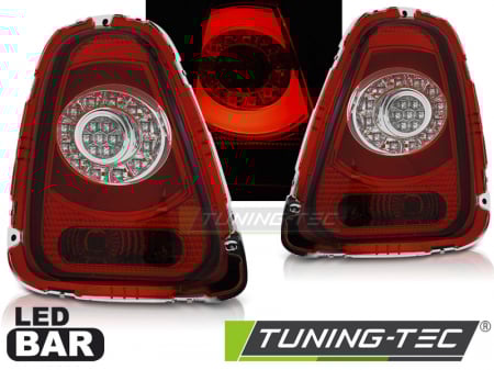 Stopuri - STOPURI MINI COOPER R56,R57 10-14 ROSU ALB LED BAR