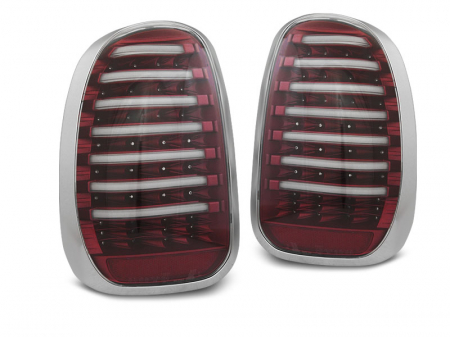 Stopuri - Stopuri Mini R60 Countryman 2010-2014 Rosu Alb LED BAR