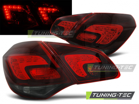 Stopuri - STOPURI OPEL ASTRA J 10- HATCHBACK  ROSU FUMURIU LED