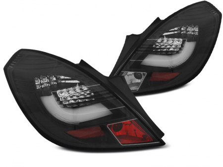 Stopuri - Stopuri Opel Corsa D 3usi 2006-2014 Negru LED BAR